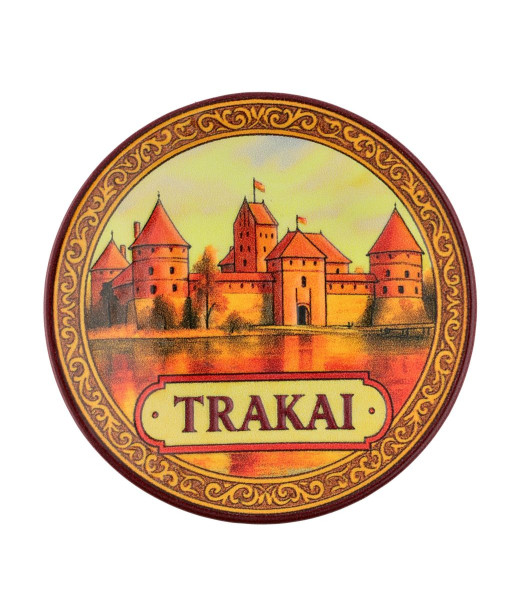 Magnetas porcelianinė lėkštelė Trakai